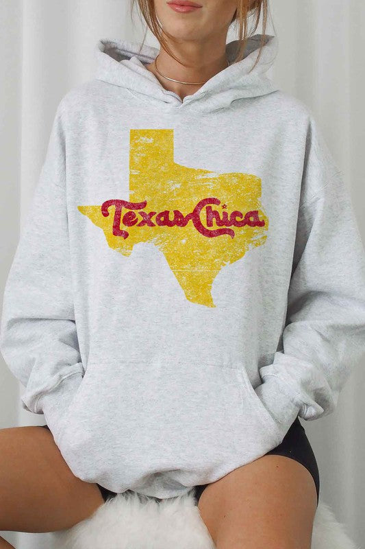 TEXAS CHICA HOODIE PLUS SIZE - lolaluxeshop