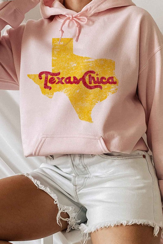 TEXAS CHICA HOODIE PLUS SIZE - lolaluxeshop