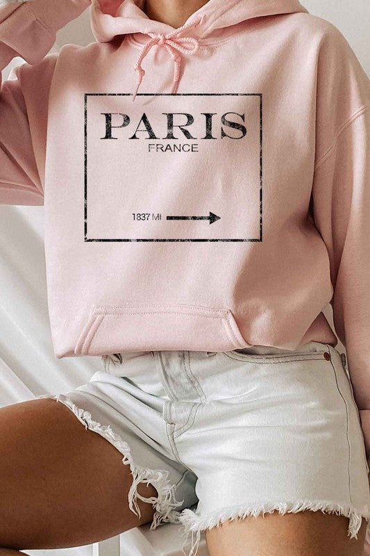 PARIS FRANCE HOODIE PLUS SIZE - lolaluxeshop