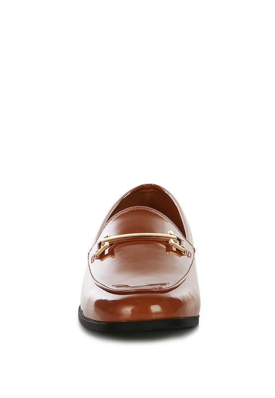 Jolan Faux Leather Semi Casual Loafers - lolaluxeshop