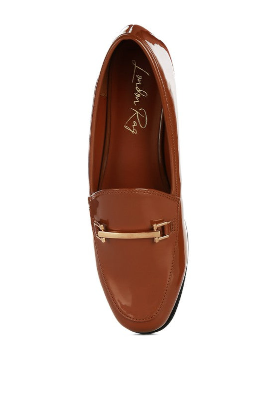 Jolan Faux Leather Semi Casual Loafers - lolaluxeshop