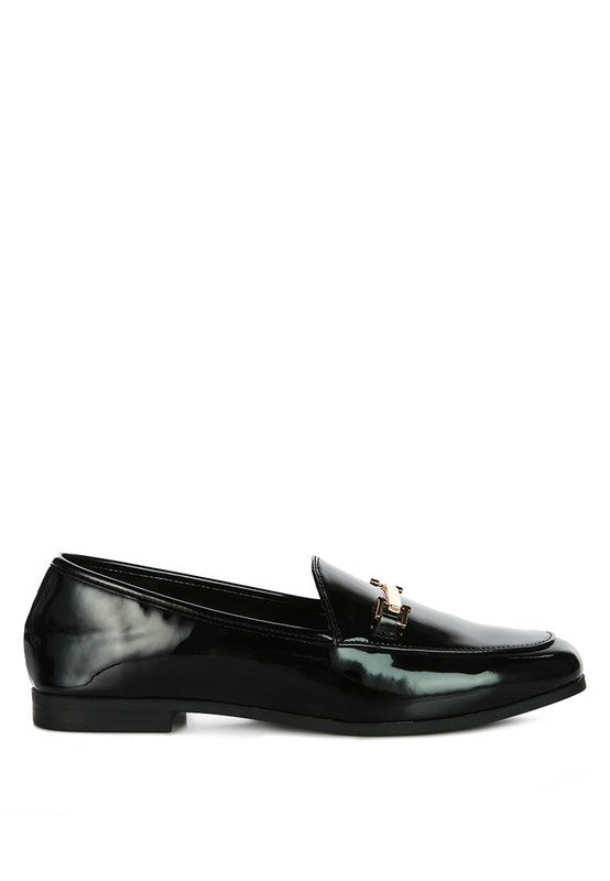 Jolan Faux Leather Semi Casual Loafers - lolaluxeshop