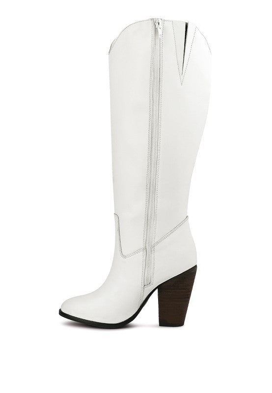 GREAT-STORM Suede Leather Calf Boots - lolaluxeshop