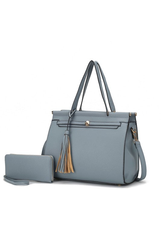 MKF Collection Shelby Satchel with Wallet by Mia K - lolaluxeshop