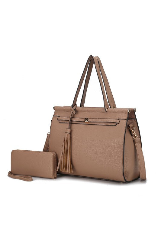 MKF Collection Shelby Satchel with Wallet by Mia K - lolaluxeshop