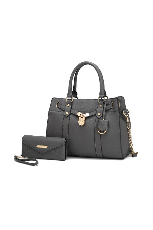 MKF Collection Christine Satchel with wallet b Mia - lolaluxeshop