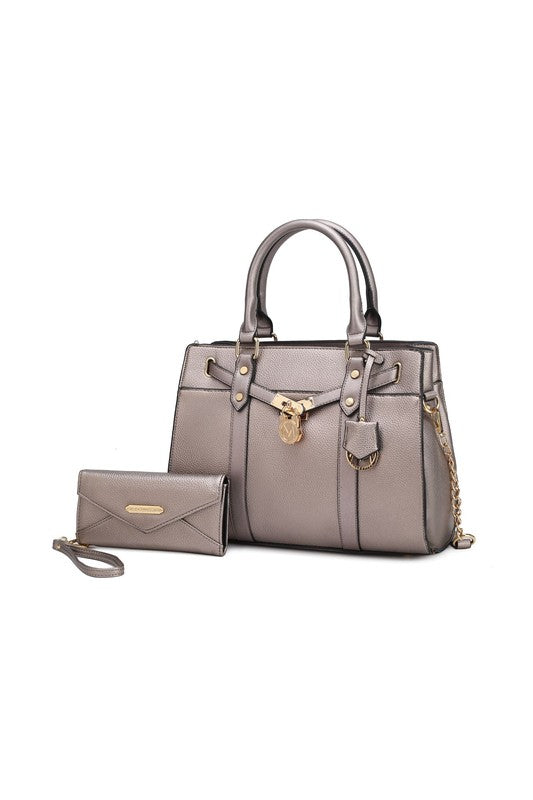 MKF Collection Christine Satchel with wallet b Mia - lolaluxeshop