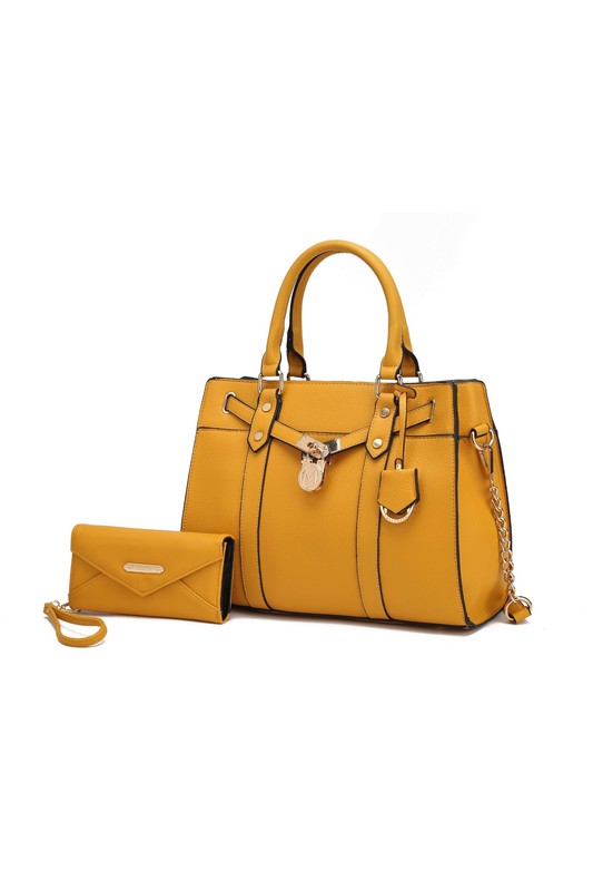 MKF Collection Christine Satchel with wallet b Mia - lolaluxeshop