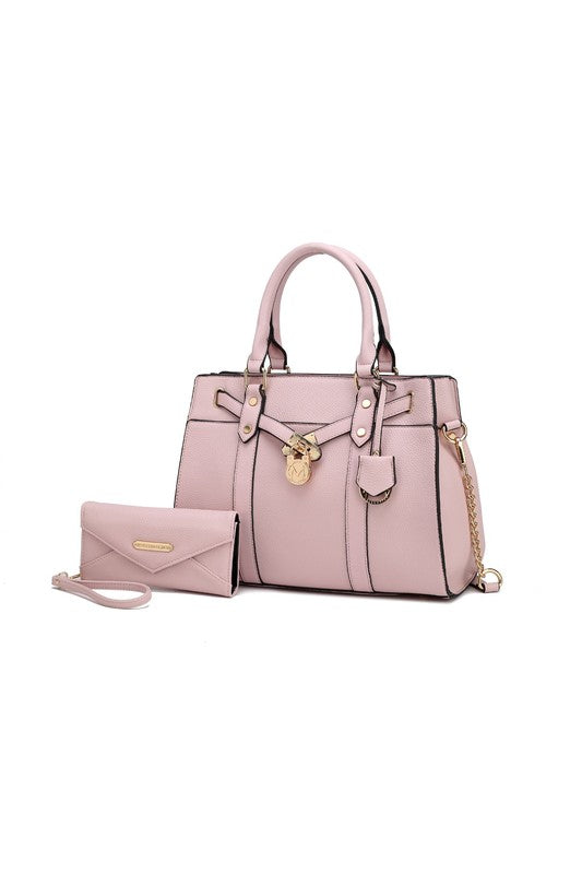 MKF Collection Christine Satchel with wallet b Mia - lolaluxeshop