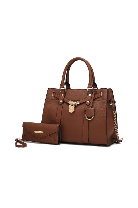 MKF Collection Christine Satchel with wallet b Mia - lolaluxeshop