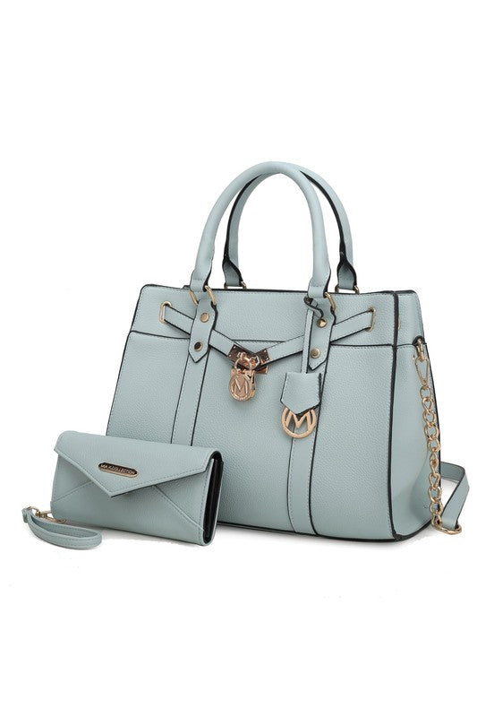 MKF Collection Christine Satchel with wallet b Mia - lolaluxeshop