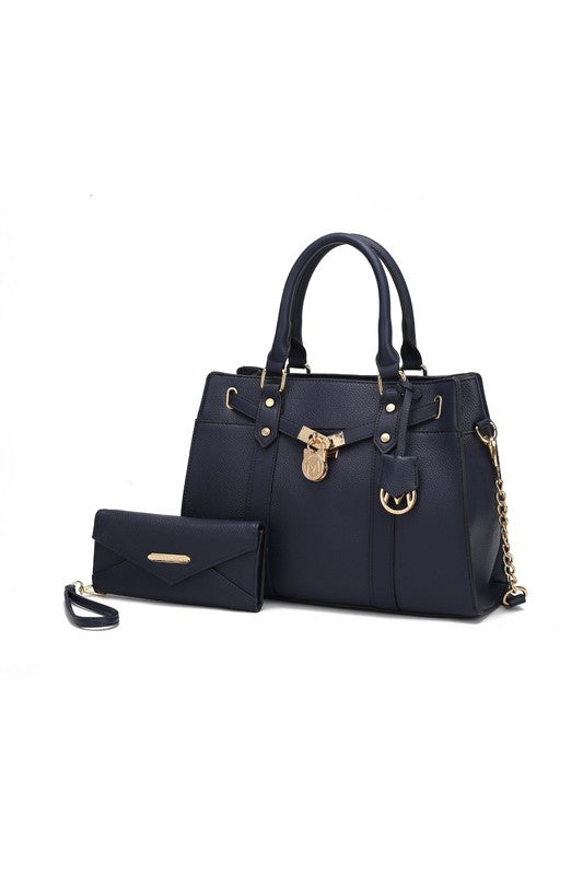 MKF Collection Christine Satchel with wallet b Mia - lolaluxeshop