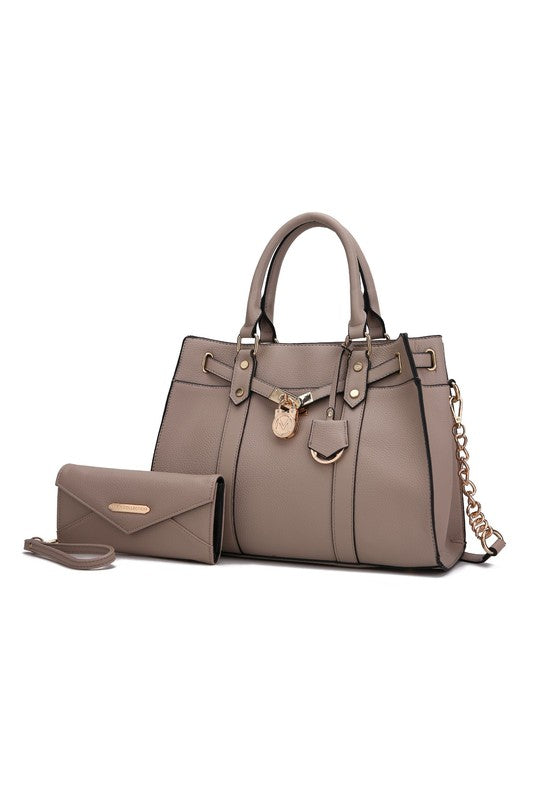 MKF Collection Christine Satchel with wallet b Mia - lolaluxeshop