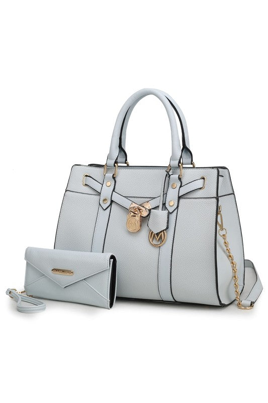 MKF Collection Christine Satchel with wallet b Mia - lolaluxeshop