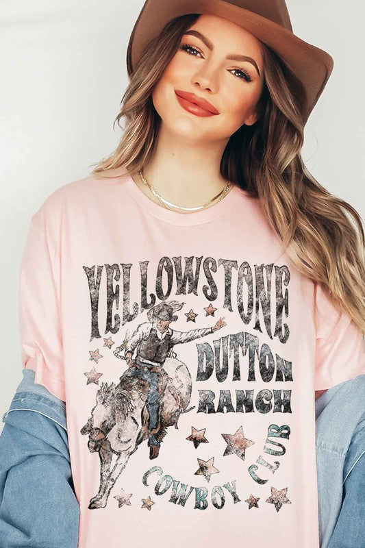 YELLOWSTONE DUTTON RANCH GRAPHIC TEE / T-SHIRT - lolaluxeshop