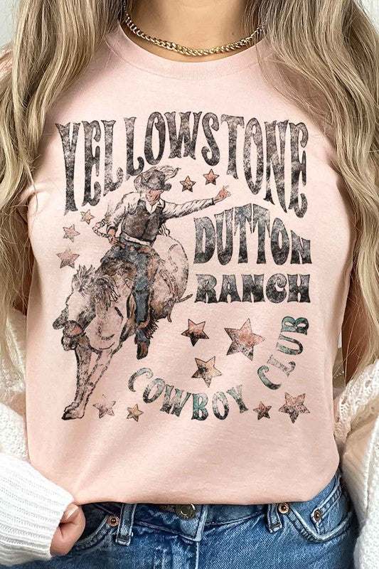 YELLOWSTONE DUTTON RANCH GRAPHIC TEE / T-SHIRT - lolaluxeshop