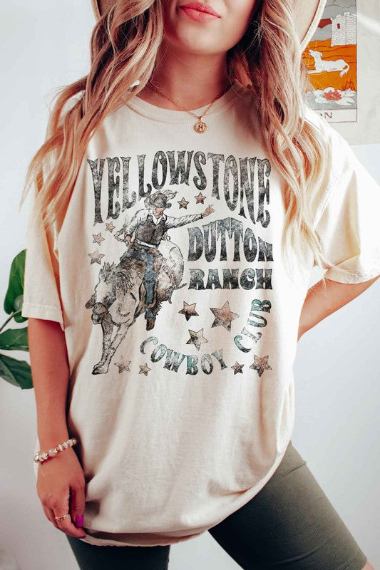 YELLOWSTONE DUTTON RANCH GRAPHIC TEE / T-SHIRT - lolaluxeshop