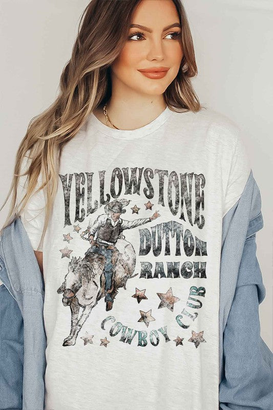 YELLOWSTONE DUTTON RANCH GRAPHIC TEE / T-SHIRT - lolaluxeshop