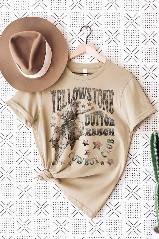 YELLOWSTONE DUTTON RANCH GRAPHIC TEE / T-SHIRT - lolaluxeshop