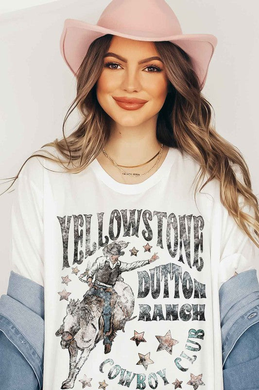 YELLOWSTONE DUTTON RANCH GRAPHIC TEE / T-SHIRT - lolaluxeshop