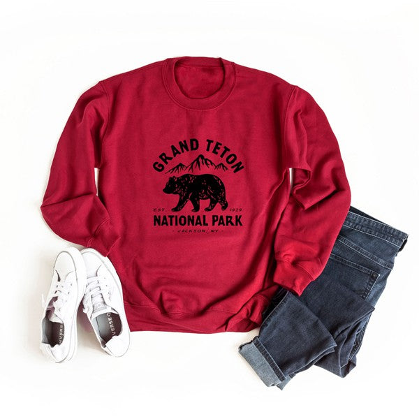 Vintage Grand Teton National Park Sweatshirt