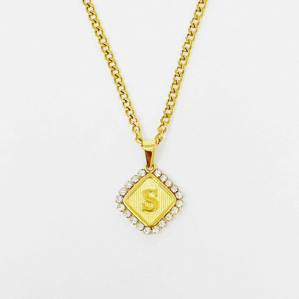 Aztec Delight Initial Necklace - lolaluxeshop