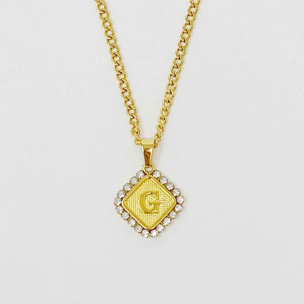 Aztec Delight Initial Necklace - lolaluxeshop