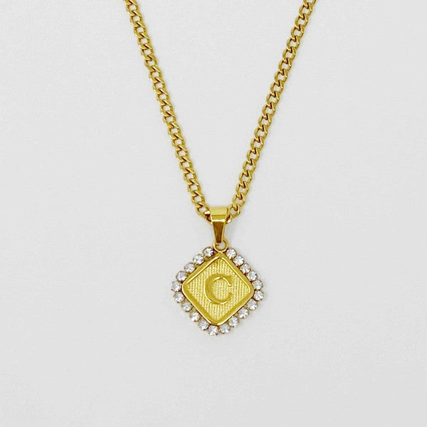 Aztec Delight Initial Necklace - lolaluxeshop