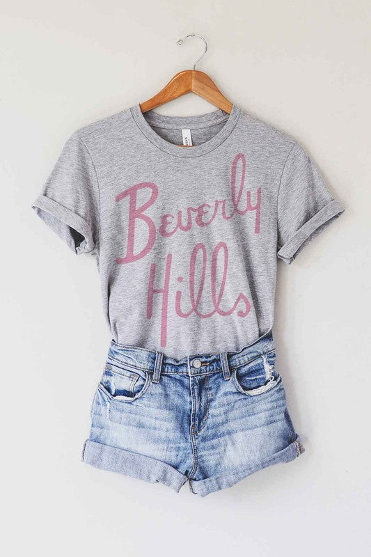 BEVERLY HILLS GRAPHIC TEE - lolaluxeshop