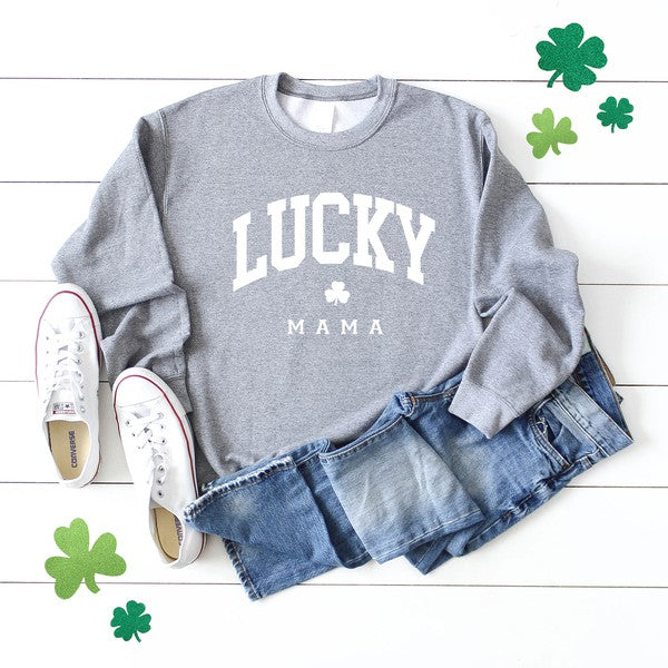 Lucky Mama Graphic Sweatshirt - lolaluxeshop