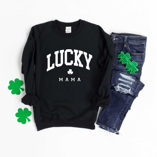 Lucky Mama Graphic Sweatshirt - lolaluxeshop