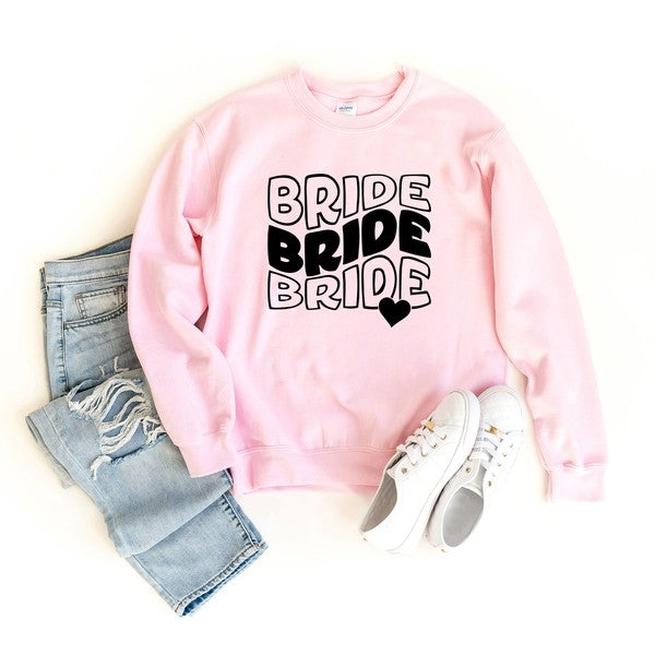 Bride Stacked Graphic Sweatshirt - lolaluxeshop