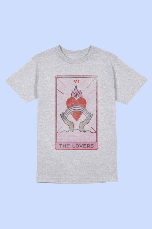 THE LOVERS TARROT GRAPHIC TEE - lolaluxeshop