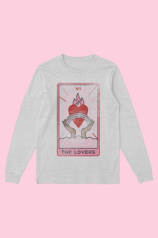 THE LOVERS TARROT LONG SLEEVE TEE - lolaluxeshop