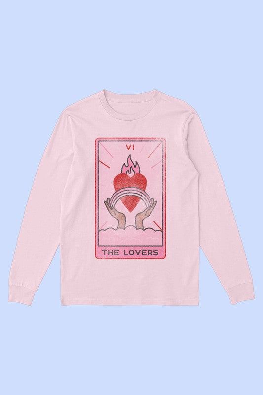 THE LOVERS TARROT LONG SLEEVE TEE - lolaluxeshop