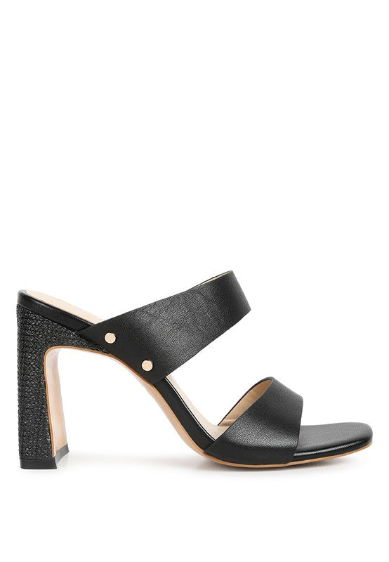 Alodia Slim Block Heel Sandals - lolaluxeshop