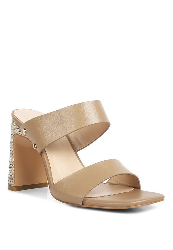 Alodia Slim Block Heel Sandals - lolaluxeshop