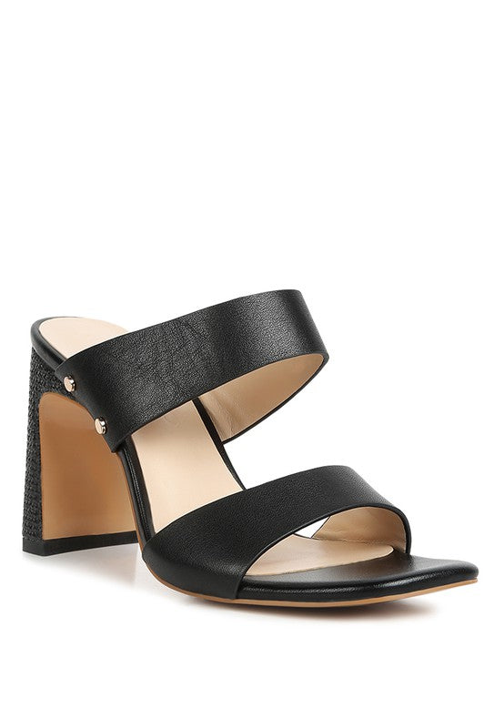 Alodia Slim Block Heel Sandals - lolaluxeshop