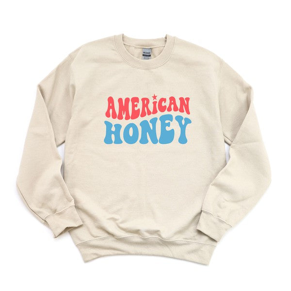 American Honey Graphic Sweatshirt - lolaluxeshop