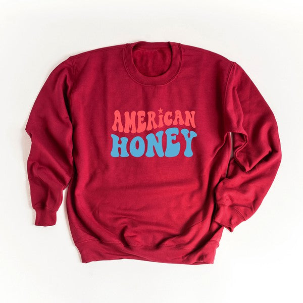 American Honey Graphic Sweatshirt - lolaluxeshop