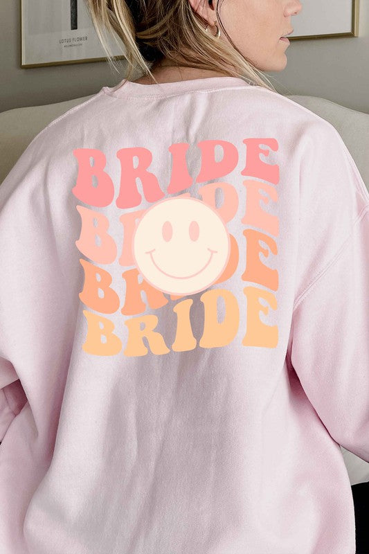 PLUS SIZE F/B POCKET BRIDE GRAPHIC SWEATSHIRT - lolaluxeshop