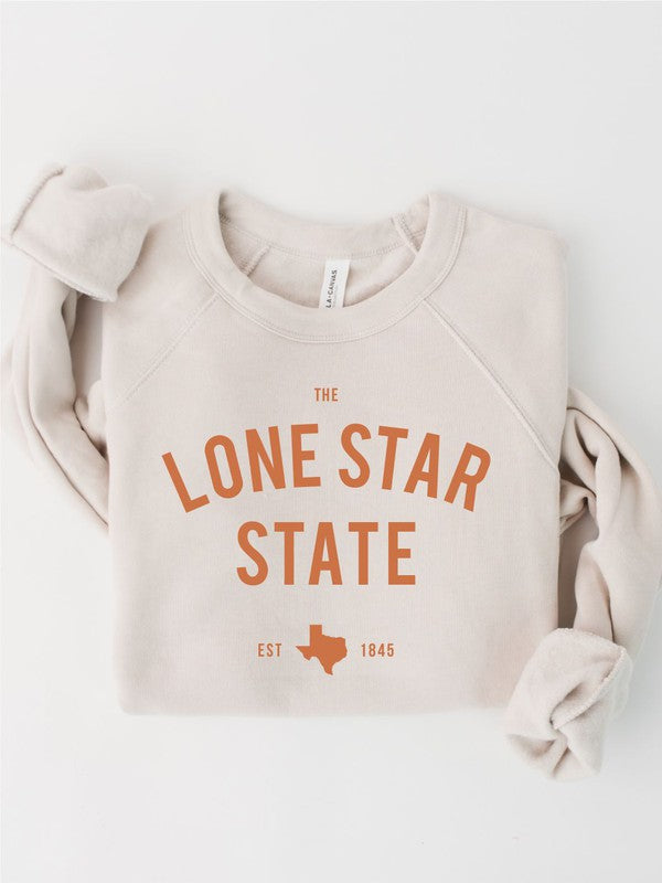 The Lone Star State Texas Crewneck Sweatshirt - lolaluxeshop