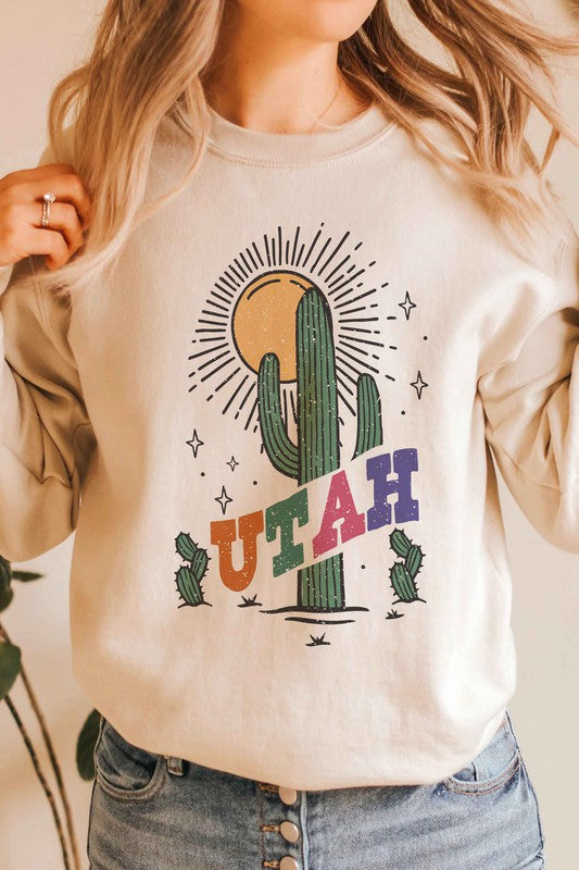 UTAH GRAPHIC SWEATSHIRT - lolaluxeshop