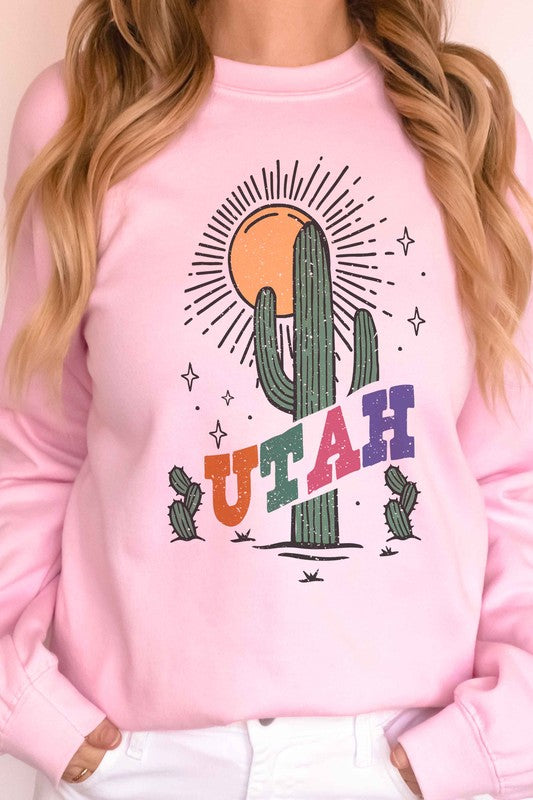 UTAH GRAPHIC SWEATSHIRT - lolaluxeshop