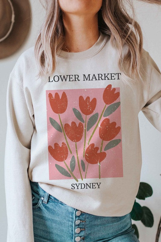 SYDNEY GRAPHIC SWEATSHIRT - lolaluxeshop