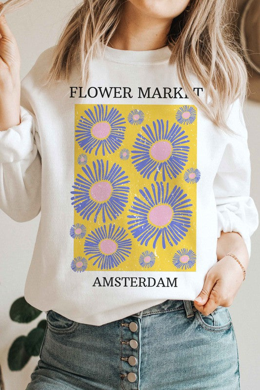 AMSTERDAM GRAPHIC SWEATSHIRT - lolaluxeshop