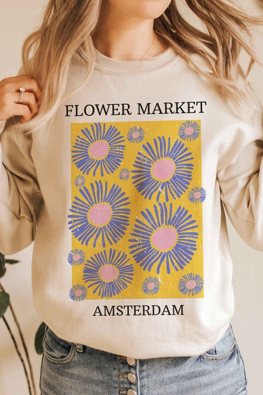 AMSTERDAM GRAPHIC SWEATSHIRT - lolaluxeshop