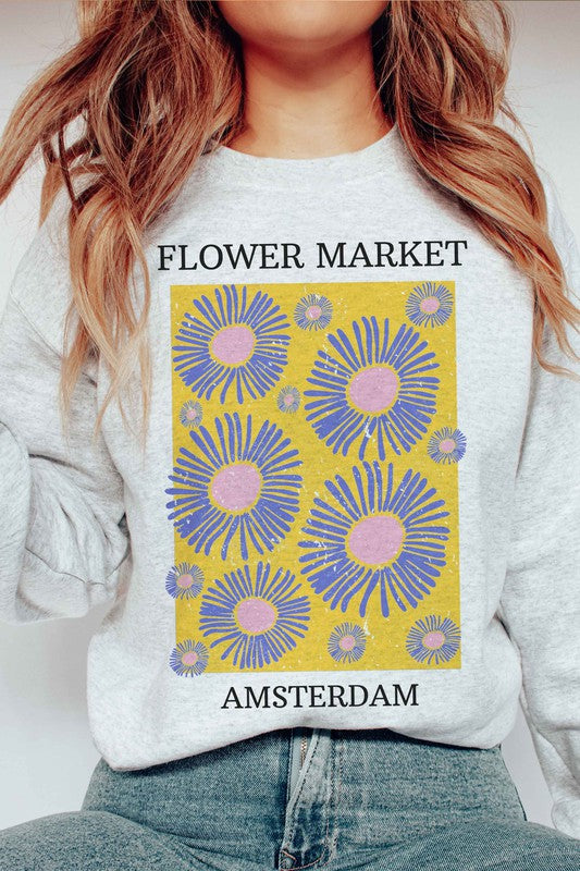 AMSTERDAM GRAPHIC SWEATSHIRT - lolaluxeshop