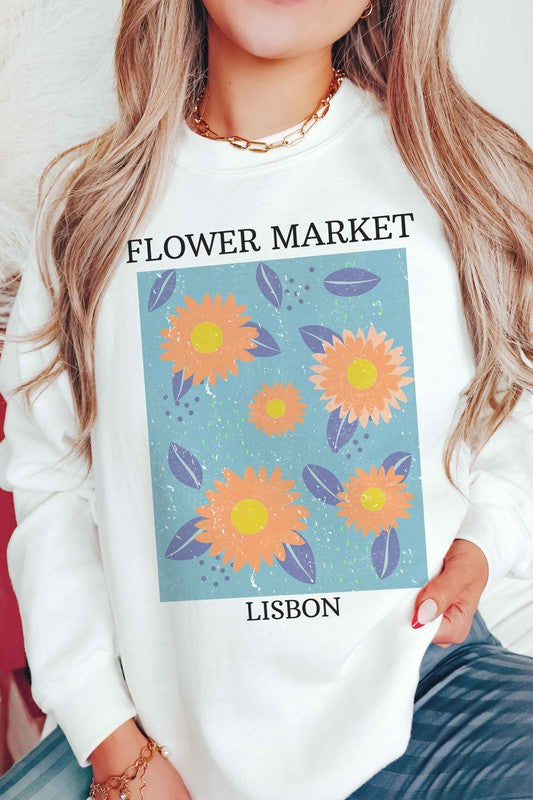 LISBON GRAPHIC SWEATSHIRT - lolaluxeshop