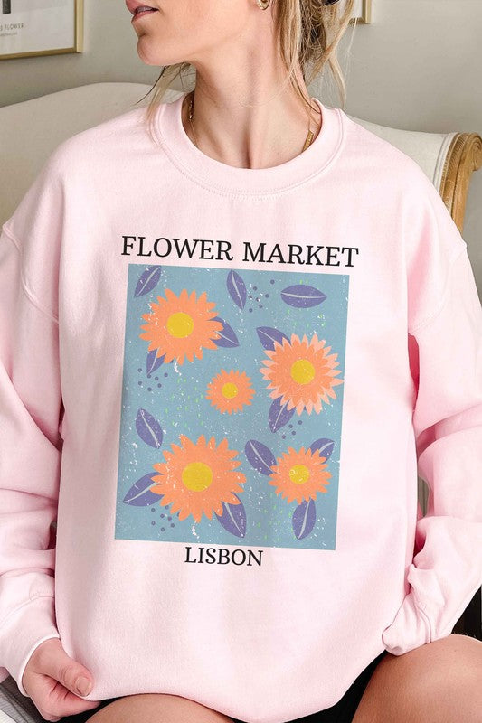 LISBON GRAPHIC SWEATSHIRT - lolaluxeshop